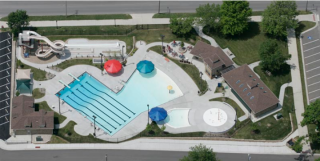 Water Park - Overhead view