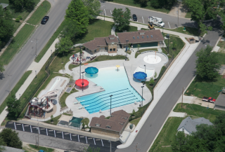 Water Park - Overhead view