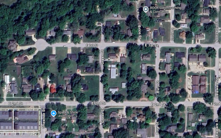 vicinity of water line repairs